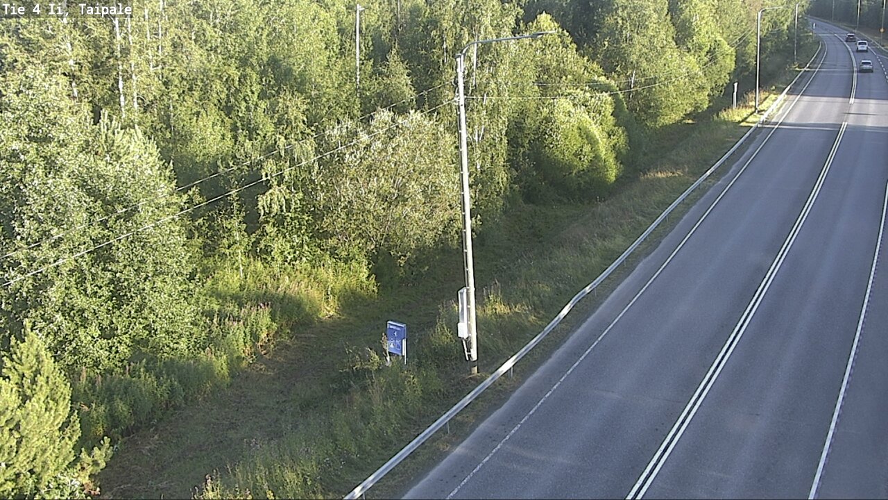 Weather Camera Image Road 4 Ii, Taipale, Ii, Pohjois-Pohjanmaa