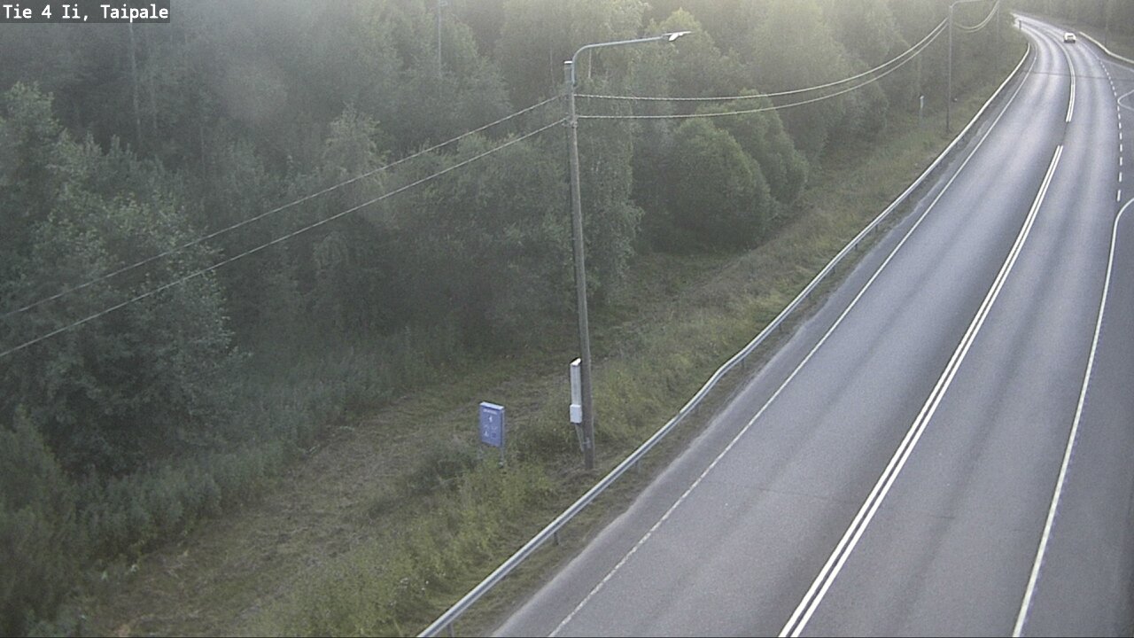Weather Camera Image Road 4 Ii, Taipale, Ii, Pohjois-Pohjanmaa