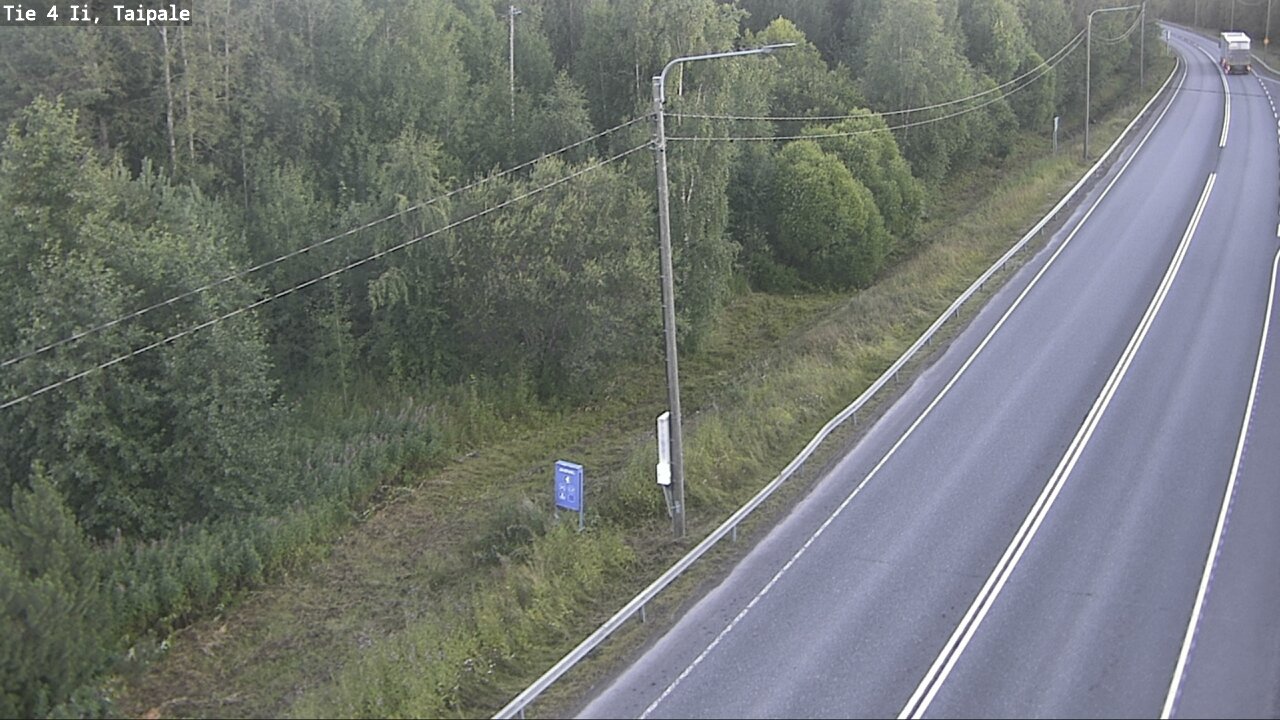 Weather Camera Image Road 4 Ii, Taipale, Ii, Pohjois-Pohjanmaa