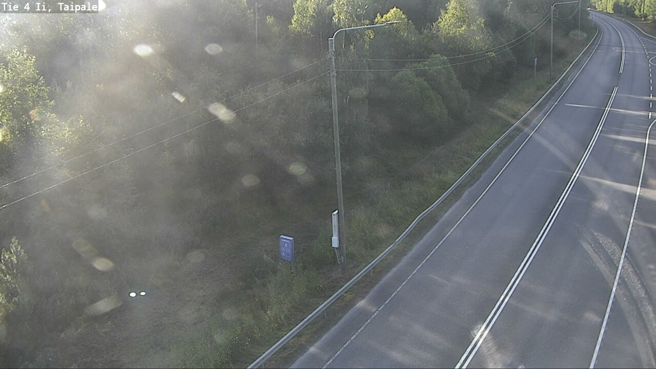 Weather Camera Image Road 4 Ii, Taipale, Ii, Pohjois-Pohjanmaa