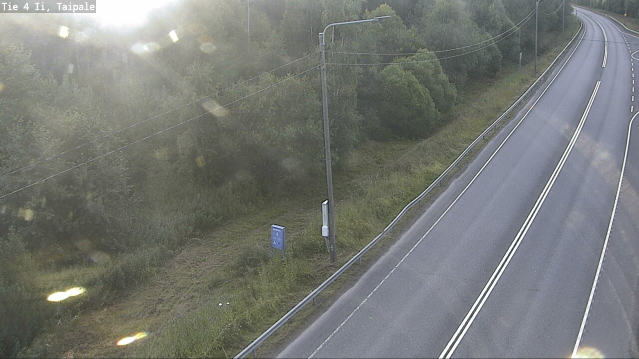 Weather Camera Image Road 4 Ii, Taipale, Ii, Pohjois-Pohjanmaa