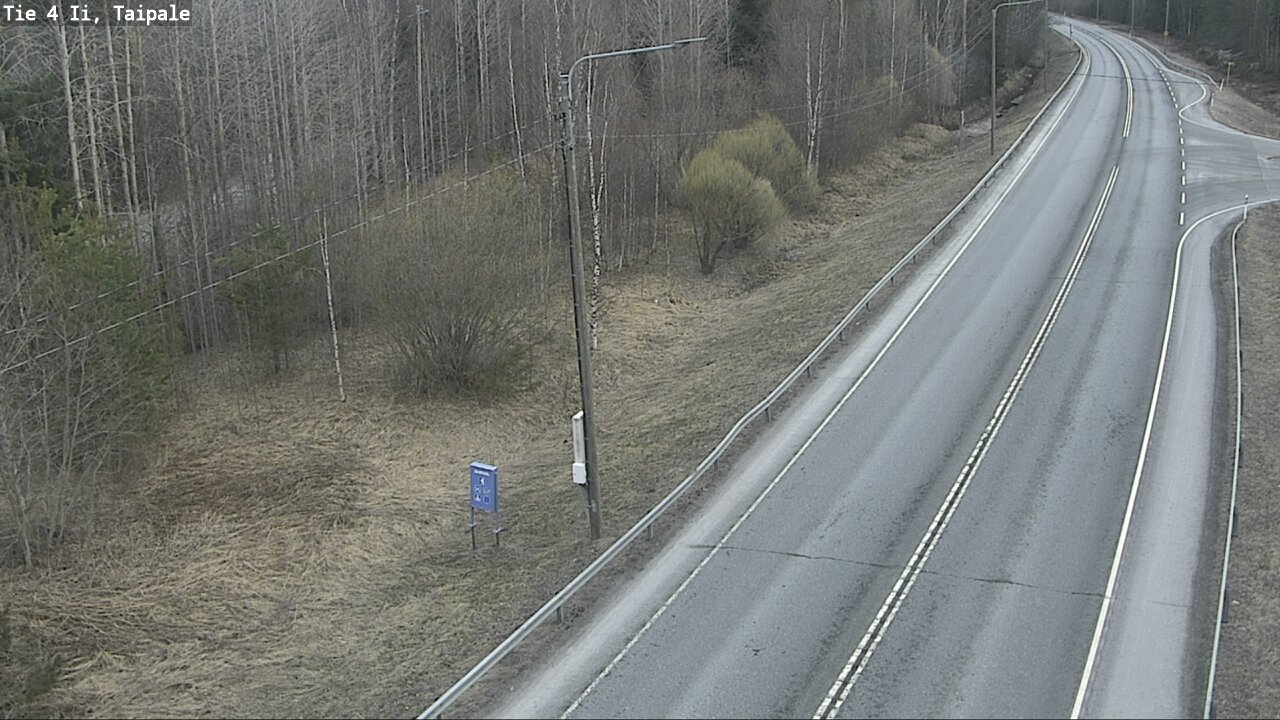 Weather Camera Image Väg 4 Ijo, Taipale, Ii, Pohjois-Pohjanmaa