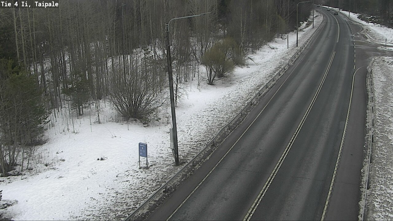 Weather Camera Image Road 4 Ii, Taipale, Ii, Pohjois-Pohjanmaa