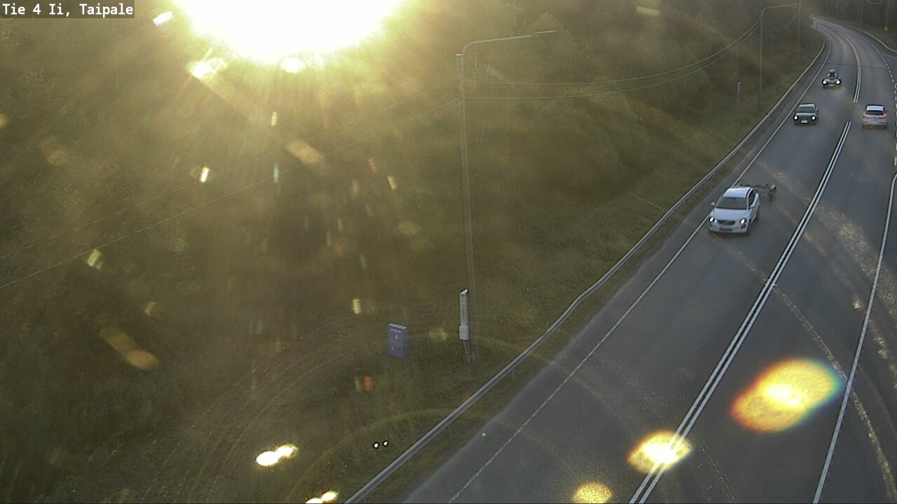 Weather Camera Image Road 4 Ii, Taipale, Ii, Pohjois-Pohjanmaa