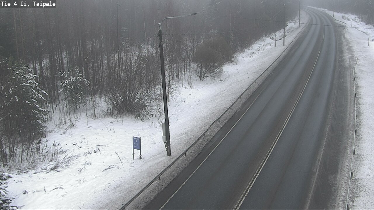 Weather Camera Image Väg 4 Ijo, Taipale, Ii, Pohjois-Pohjanmaa