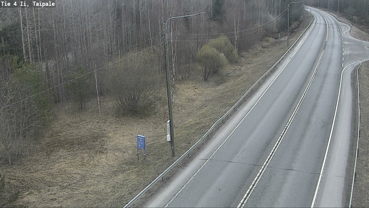 Weather Camera Image Väg 4 Ijo, Taipale, Ii, Pohjois-Pohjanmaa