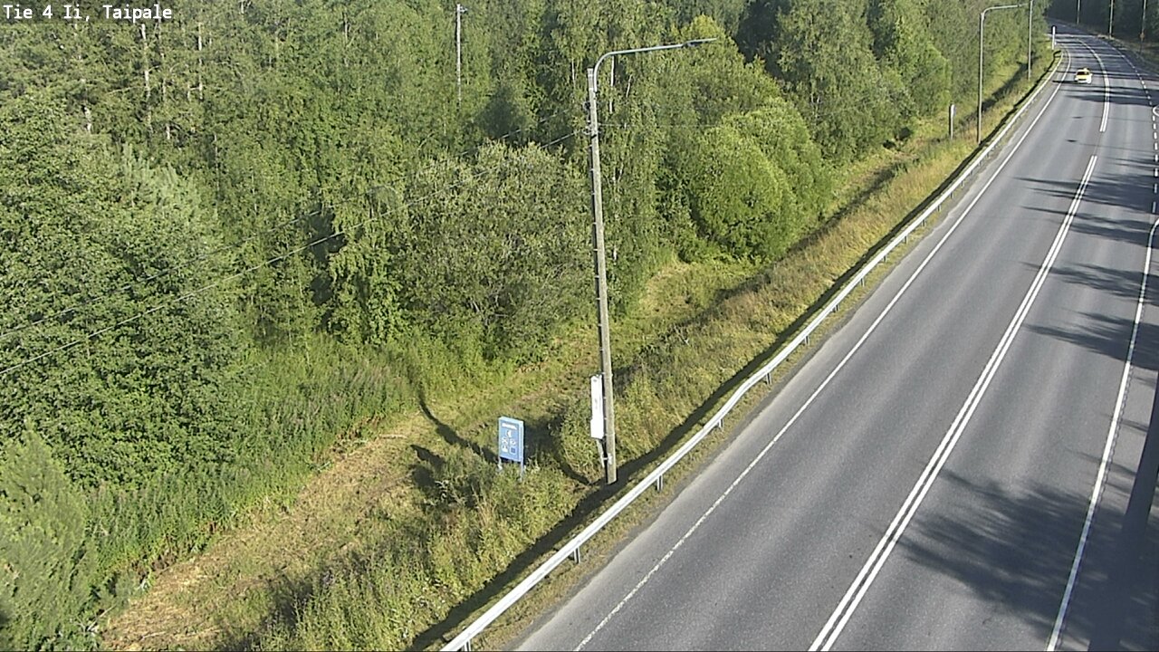 Weather Camera Image Road 4 Ii, Taipale, Ii, Pohjois-Pohjanmaa