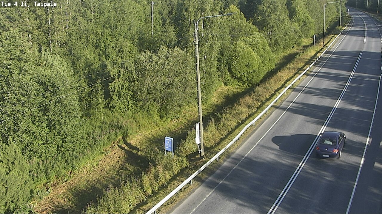 Weather Camera Image Road 4 Ii, Taipale, Ii, Pohjois-Pohjanmaa