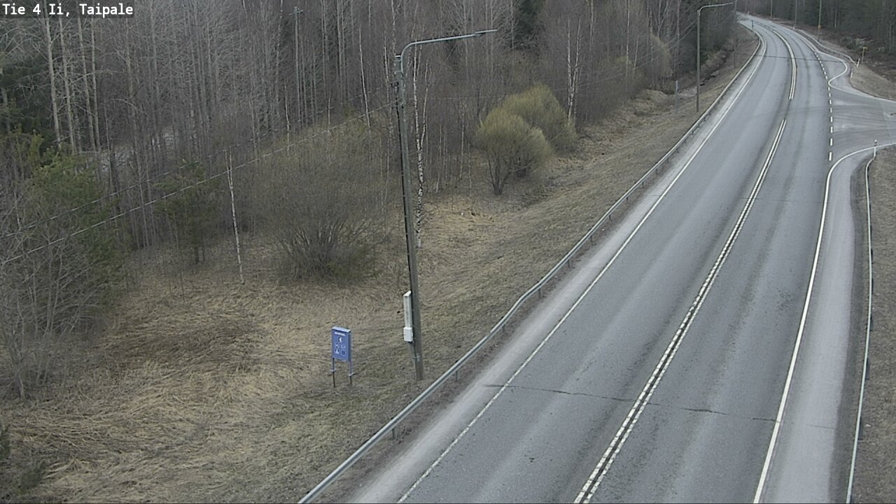 Weather Camera Image Väg 4 Ijo, Taipale, Ii, Pohjois-Pohjanmaa