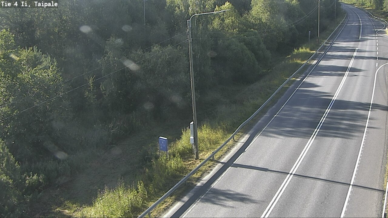 Weather Camera Image Road 4 Ii, Taipale, Ii, Pohjois-Pohjanmaa