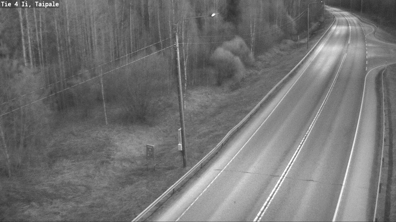 Weather Camera Image Road 4 Ii, Taipale, Ii, Pohjois-Pohjanmaa