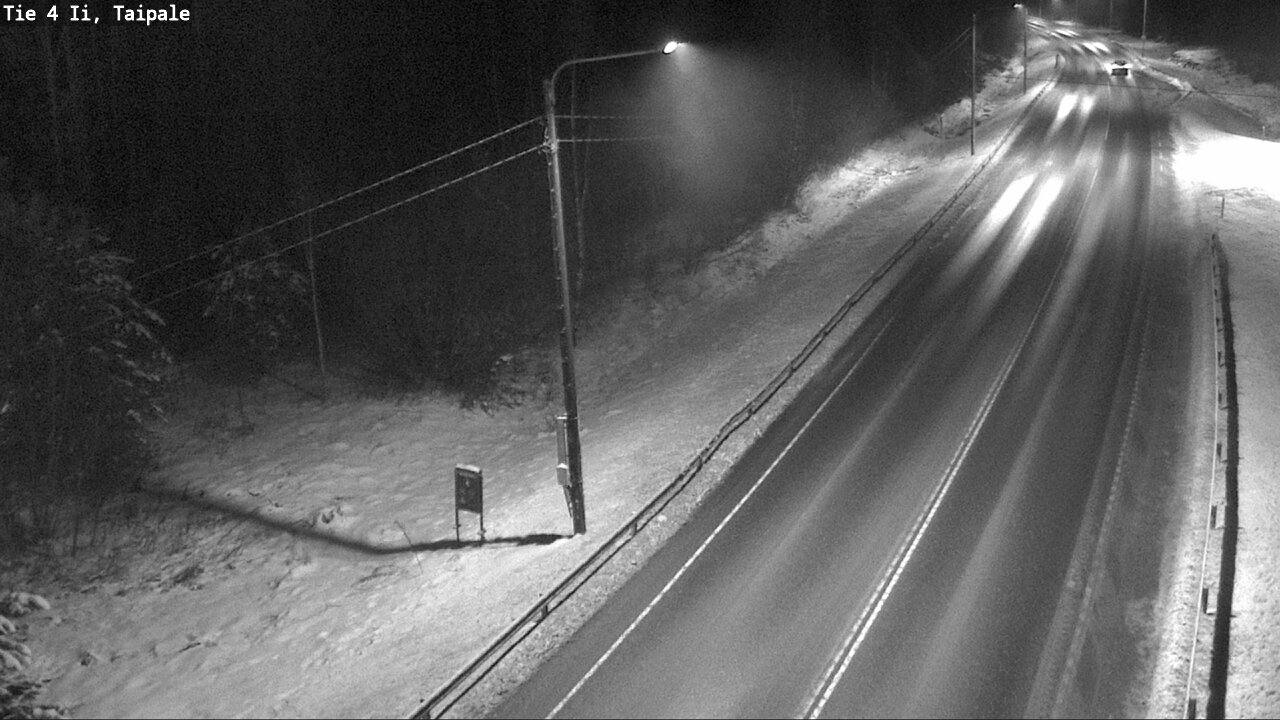 Weather Camera Image Väg 4 Ijo, Taipale, Ii, Pohjois-Pohjanmaa