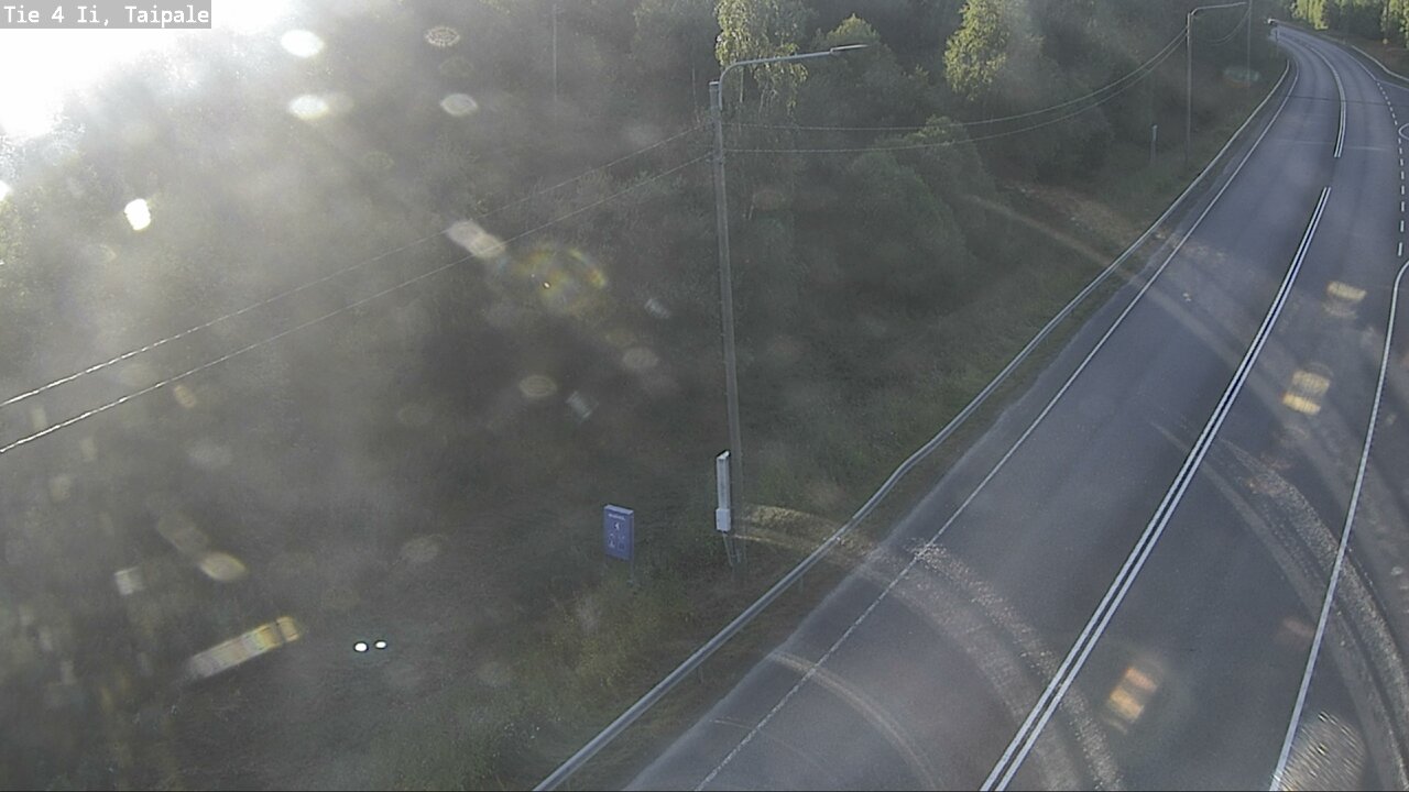 Weather Camera Image Road 4 Ii, Taipale, Ii, Pohjois-Pohjanmaa
