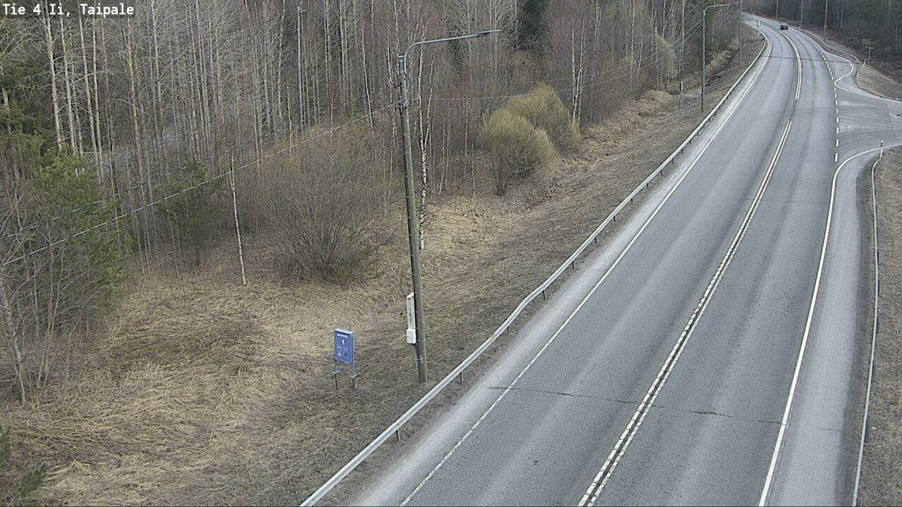 Weather Camera Image Väg 4 Ijo, Taipale, Ii, Pohjois-Pohjanmaa