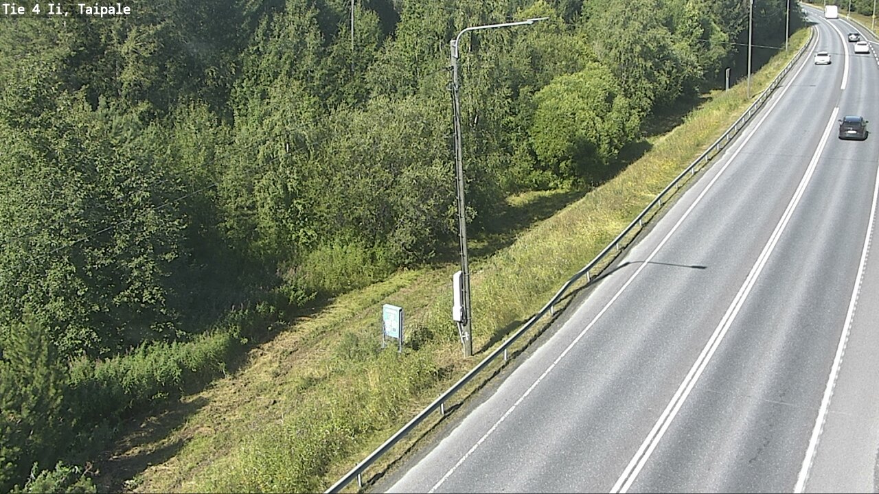 Weather Camera Image Road 4 Ii, Taipale, Ii, Pohjois-Pohjanmaa