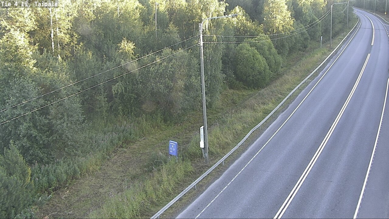 Weather Camera Image Road 4 Ii, Taipale, Ii, Pohjois-Pohjanmaa