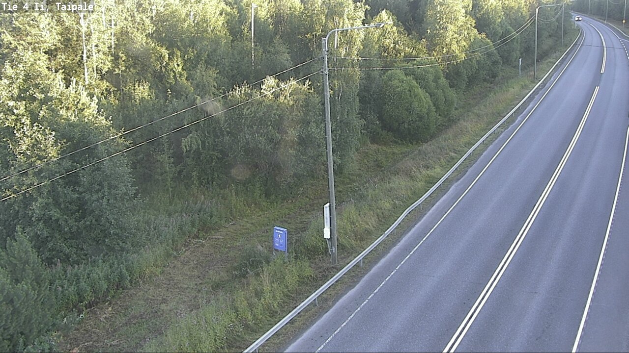 Weather Camera Image Road 4 Ii, Taipale, Ii, Pohjois-Pohjanmaa