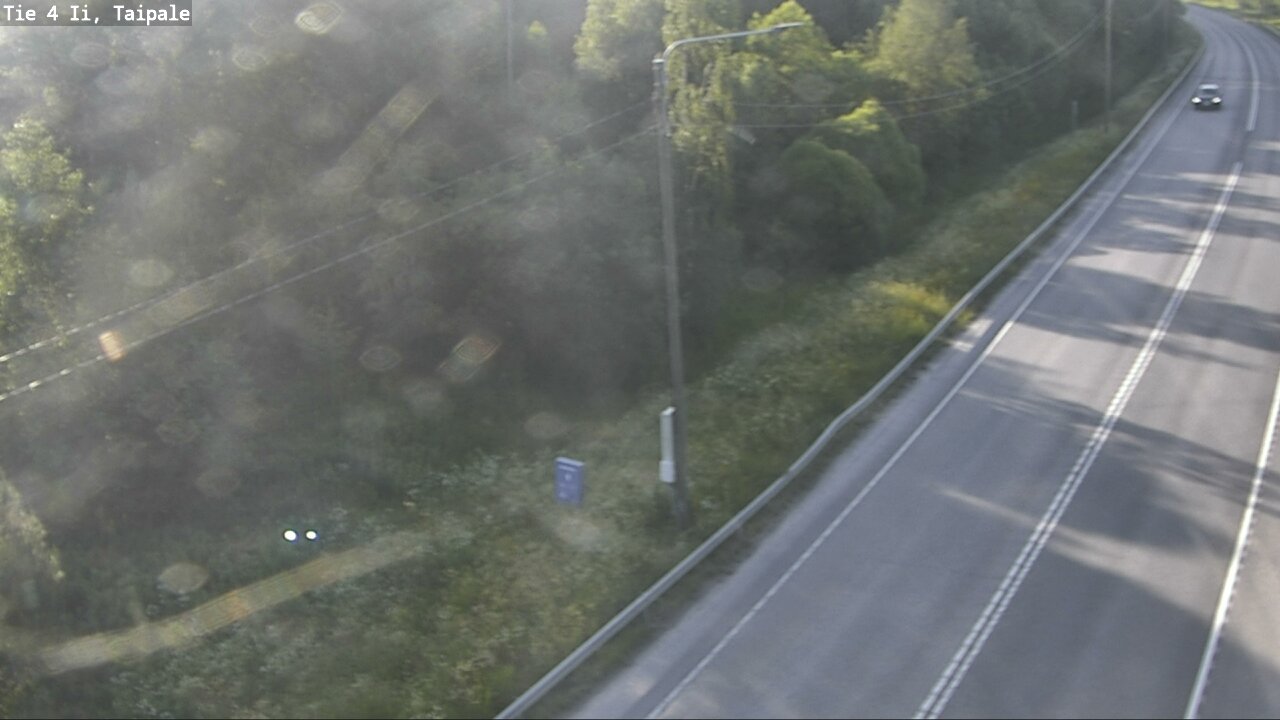 Weather Camera Image Väg 4 Ijo, Taipale, Ii, Pohjois-Pohjanmaa