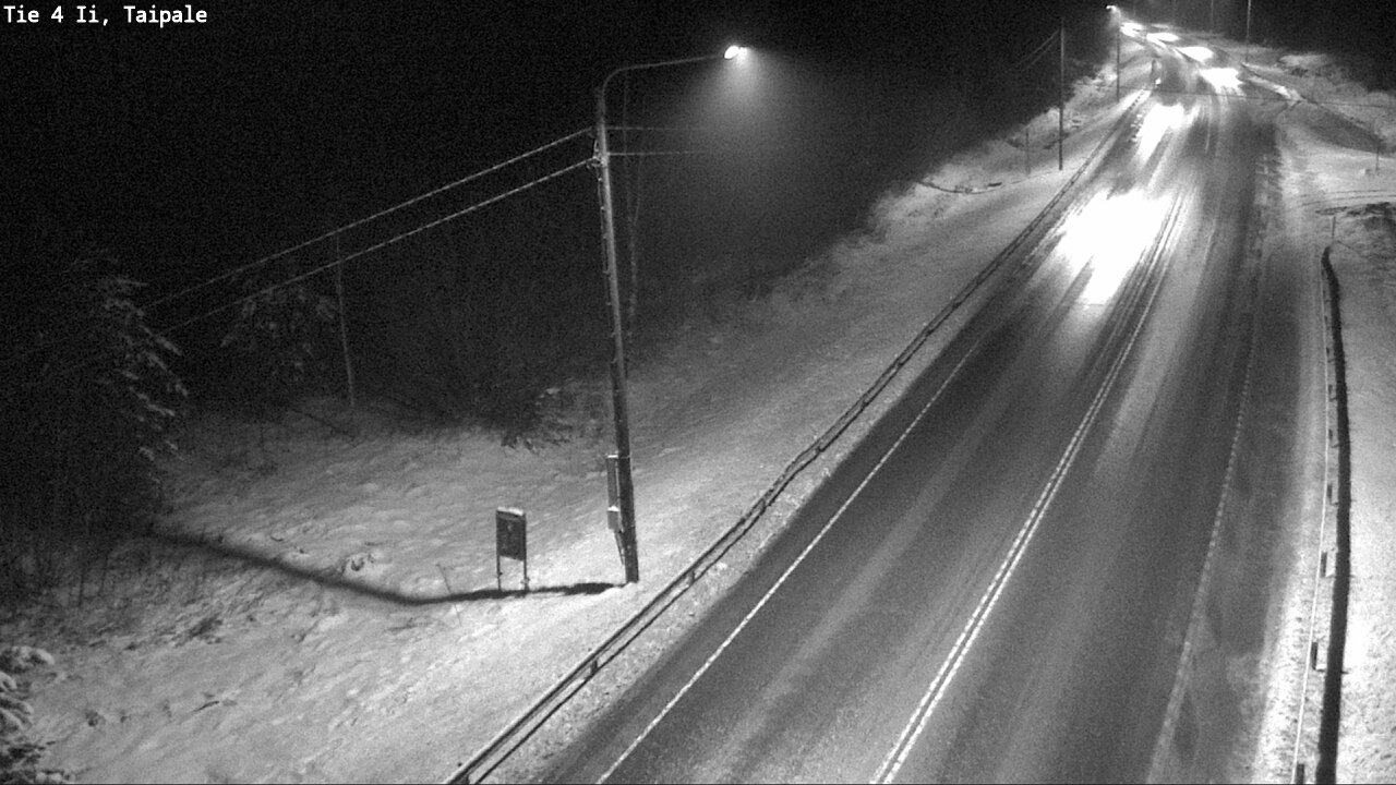 Weather Camera Image Väg 4 Ijo, Taipale, Ii, Pohjois-Pohjanmaa