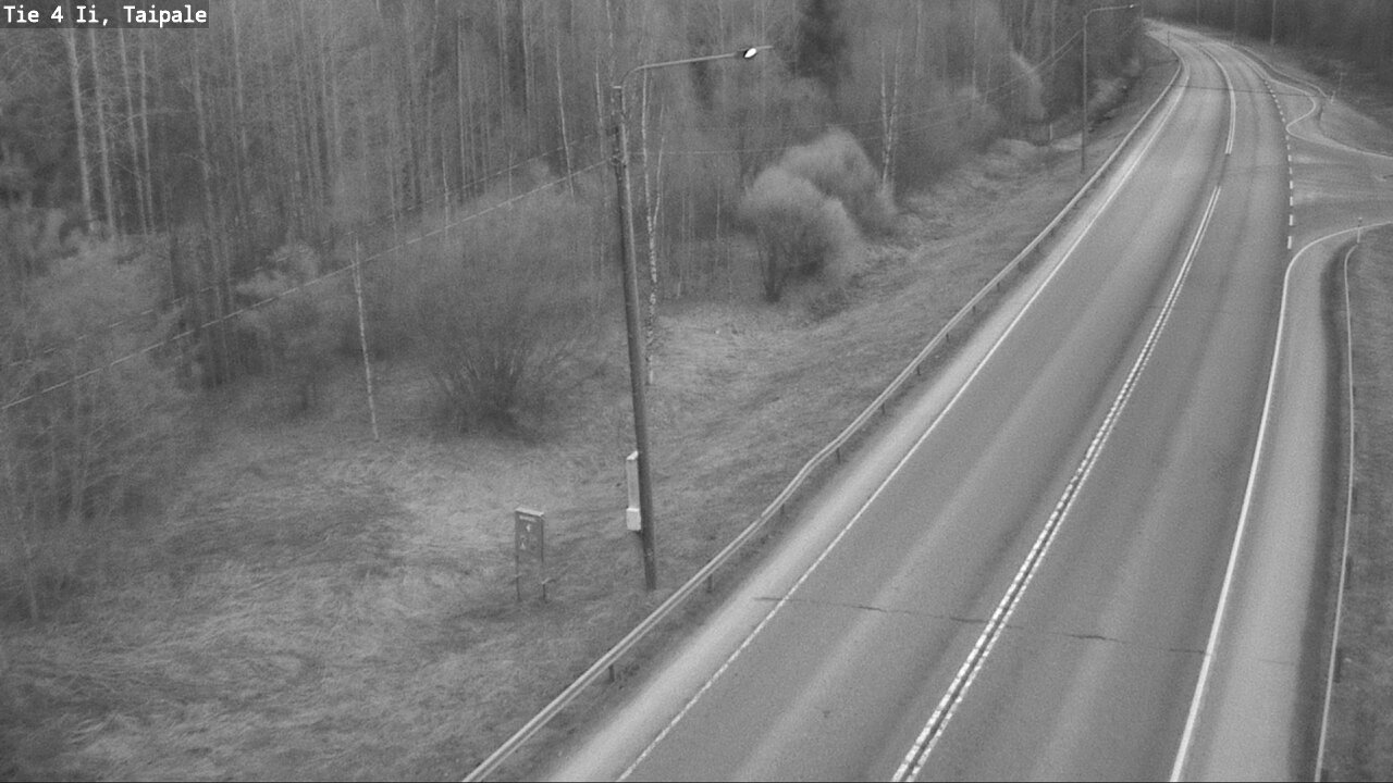 Weather Camera Image Road 4 Ii, Taipale, Ii, Pohjois-Pohjanmaa