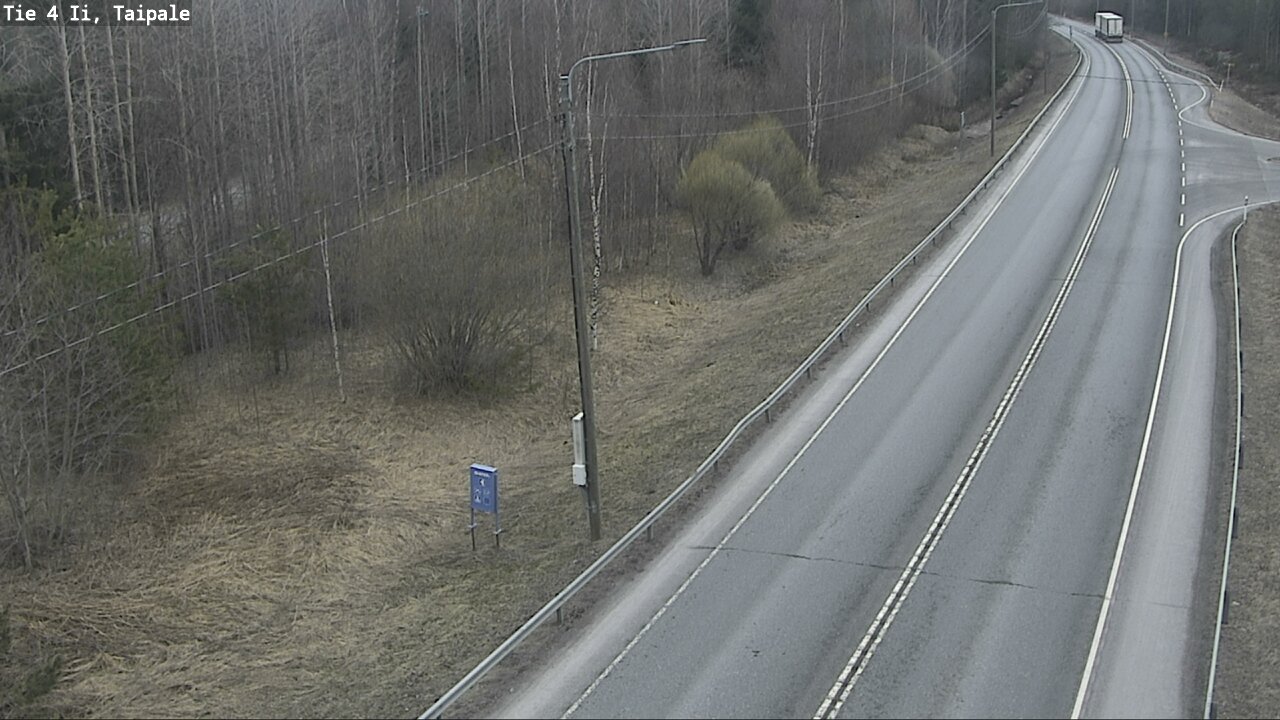 Weather Camera Image Väg 4 Ijo, Taipale, Ii, Pohjois-Pohjanmaa