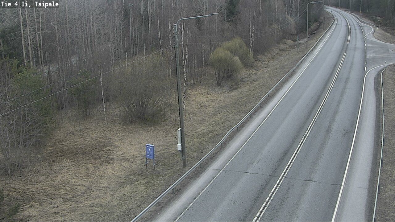 Weather Camera Image Väg 4 Ijo, Taipale, Ii, Pohjois-Pohjanmaa