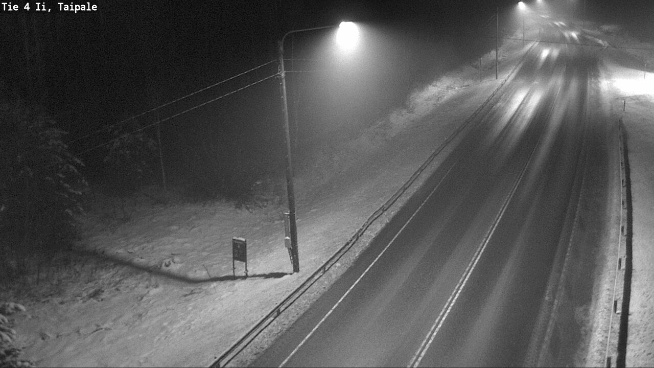 Weather Camera Image Väg 4 Ijo, Taipale, Ii, Pohjois-Pohjanmaa