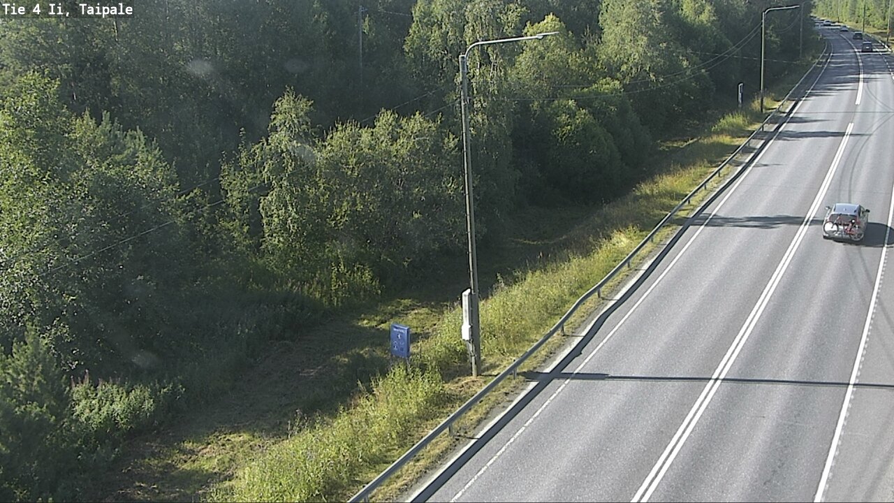 Weather Camera Image Road 4 Ii, Taipale, Ii, Pohjois-Pohjanmaa