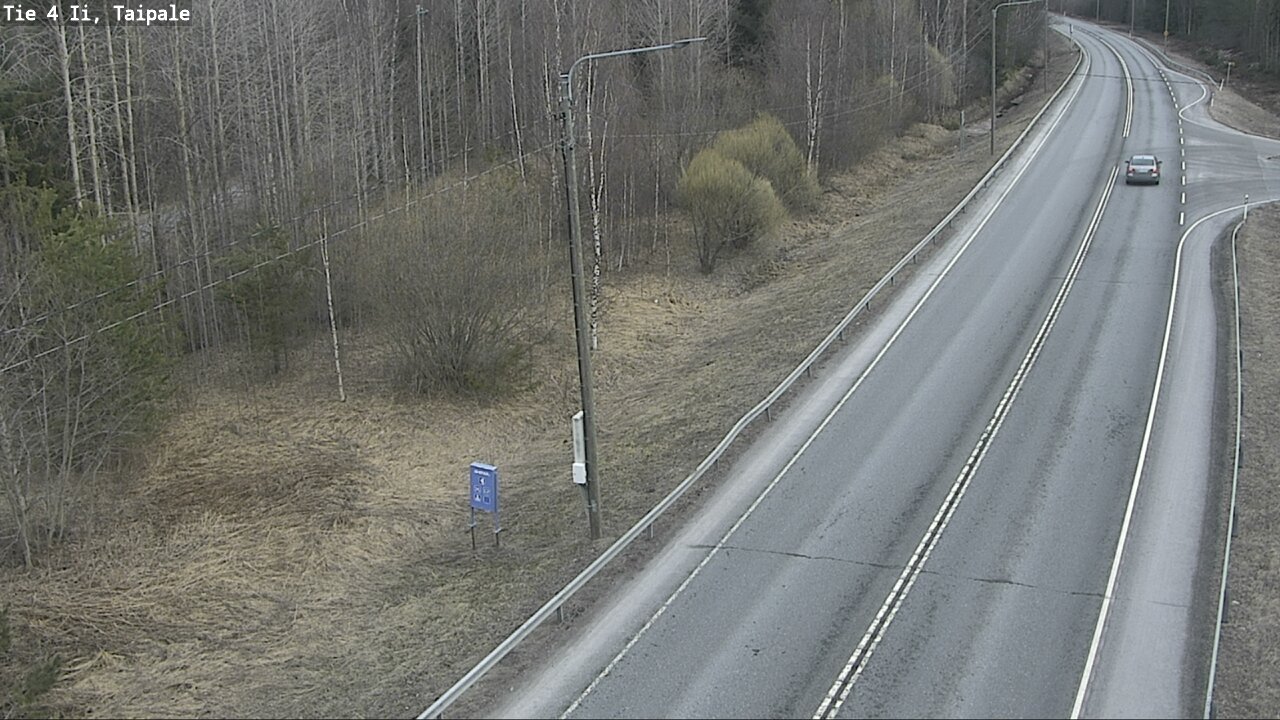 Weather Camera Image Road 4 Ii, Taipale, Ii, Pohjois-Pohjanmaa