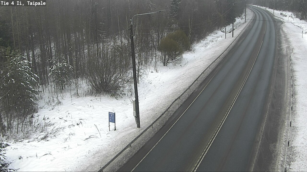 Weather Camera Image Road 4 Ii, Taipale, Ii, Pohjois-Pohjanmaa