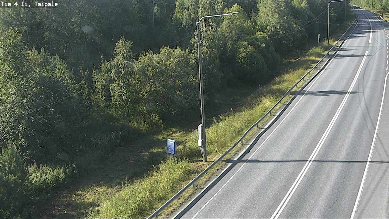 Weather Camera Image Road 4 Ii, Taipale, Ii, Pohjois-Pohjanmaa