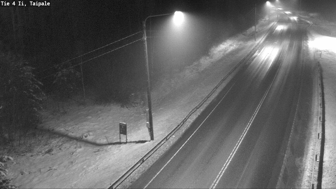 Weather Camera Image Väg 4 Ijo, Taipale, Ii, Pohjois-Pohjanmaa