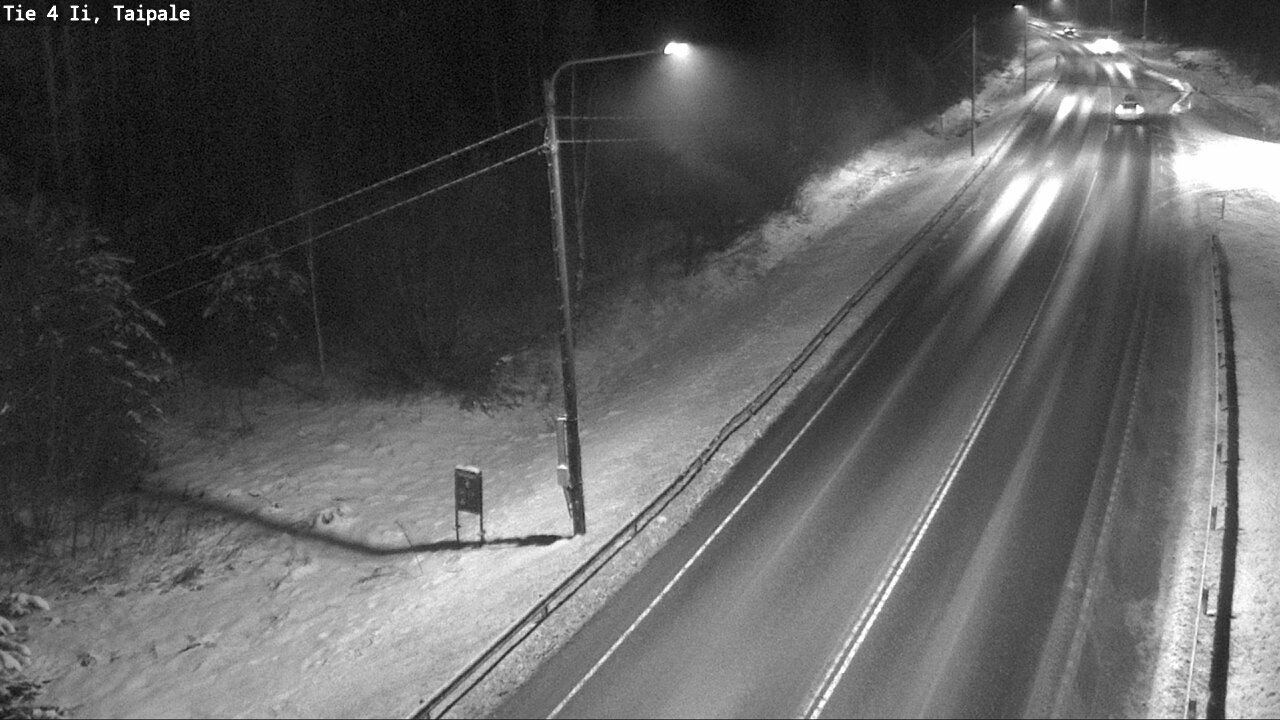 Weather Camera Image Väg 4 Ijo, Taipale, Ii, Pohjois-Pohjanmaa