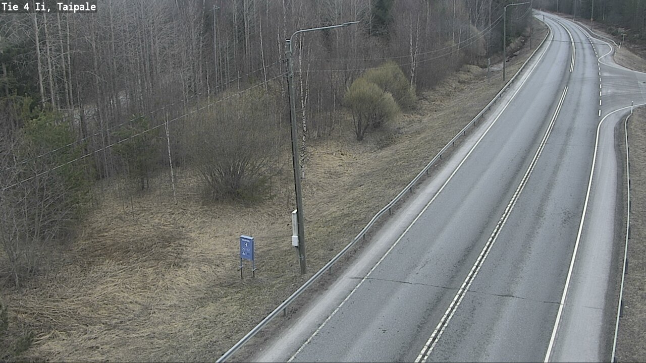 Weather Camera Image Väg 4 Ijo, Taipale, Ii, Pohjois-Pohjanmaa