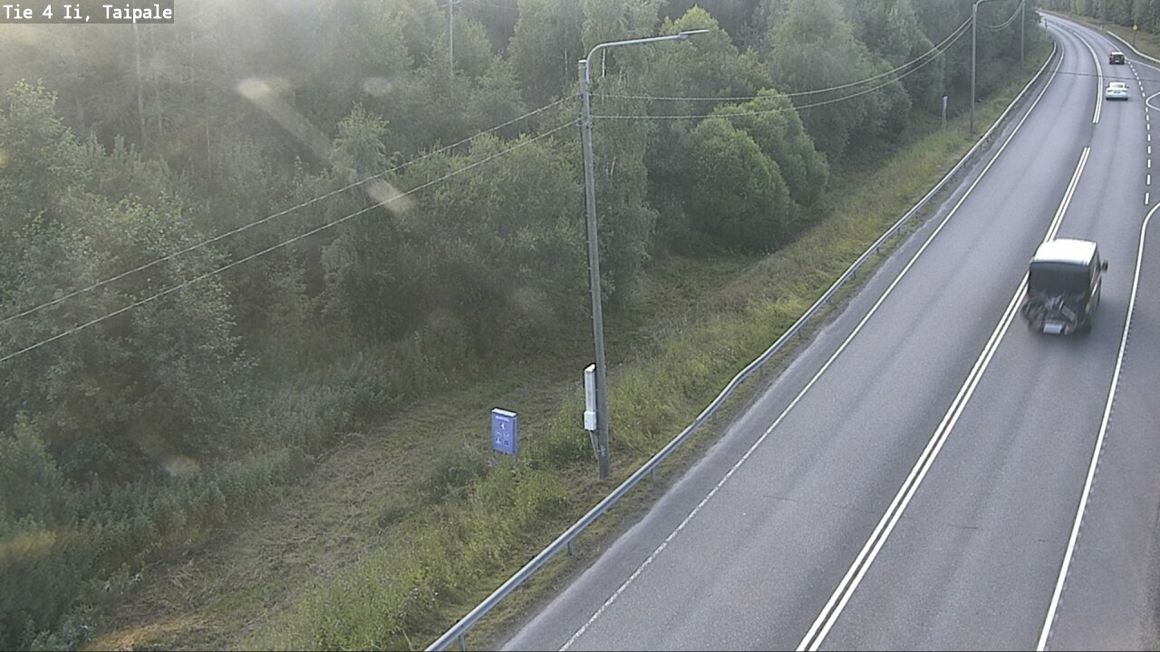Weather Camera Image Road 4 Ii, Taipale, Ii, Pohjois-Pohjanmaa