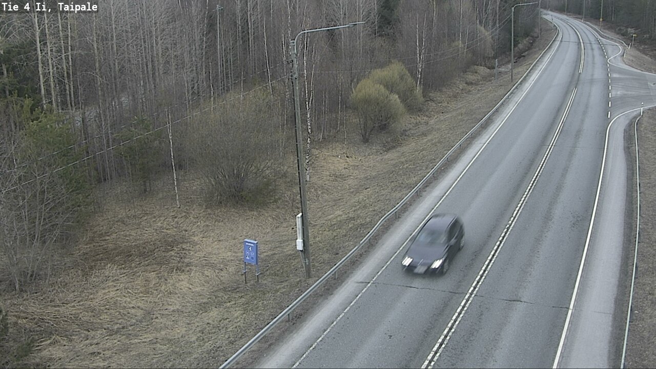 Weather Camera Image Väg 4 Ijo, Taipale, Ii, Pohjois-Pohjanmaa
