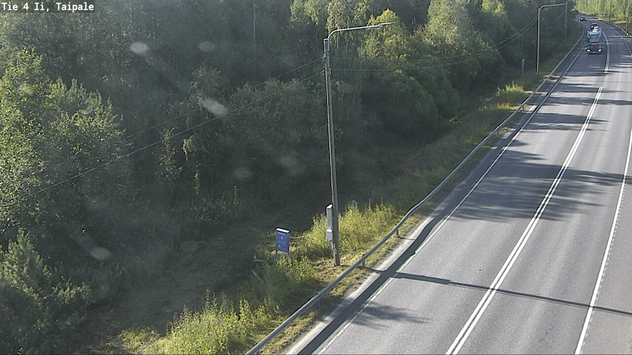 Weather Camera Image Road 4 Ii, Taipale, Ii, Pohjois-Pohjanmaa