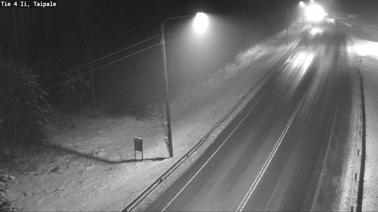Weather Camera Image Väg 4 Ijo, Taipale, Ii, Pohjois-Pohjanmaa
