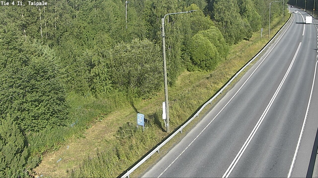 Weather Camera Image Road 4 Ii, Taipale, Ii, Pohjois-Pohjanmaa