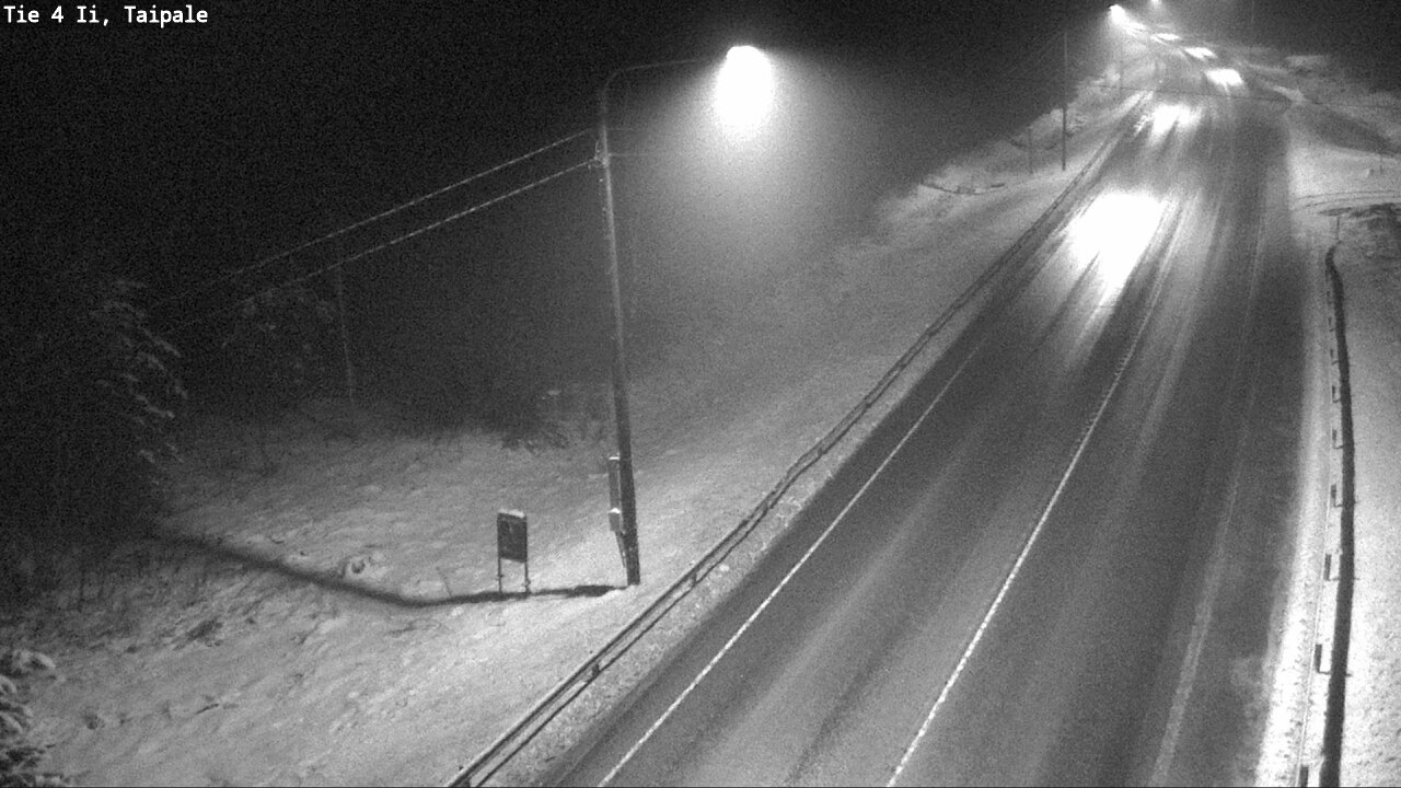 Weather Camera Image Väg 4 Ijo, Taipale, Ii, Pohjois-Pohjanmaa