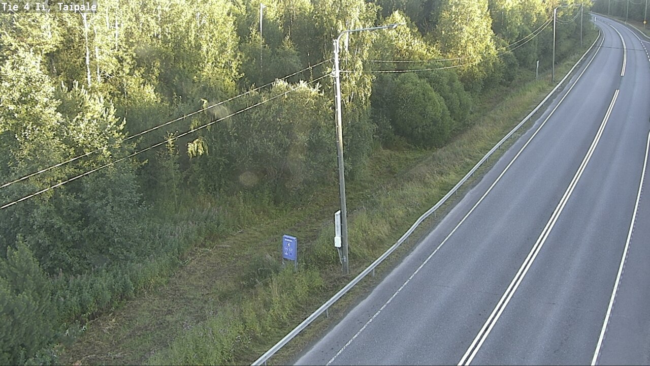 Weather Camera Image Road 4 Ii, Taipale, Ii, Pohjois-Pohjanmaa
