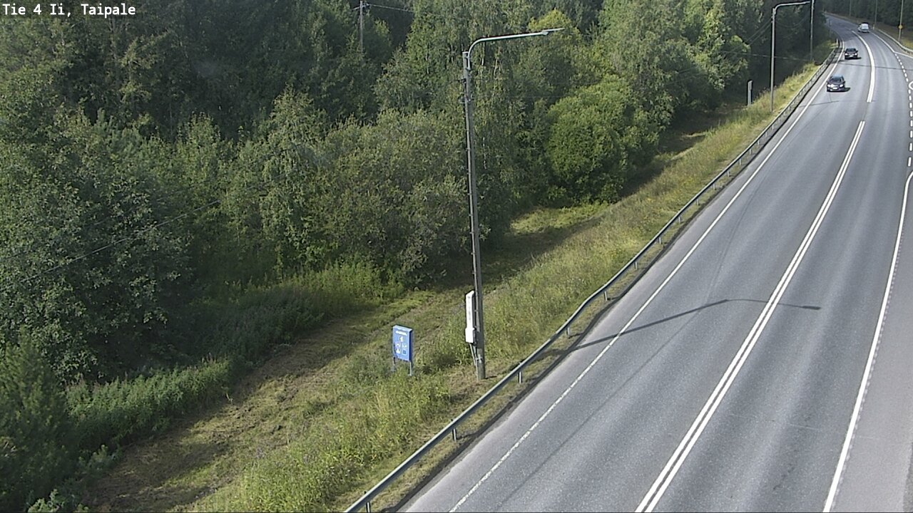 Weather Camera Image Road 4 Ii, Taipale, Ii, Pohjois-Pohjanmaa