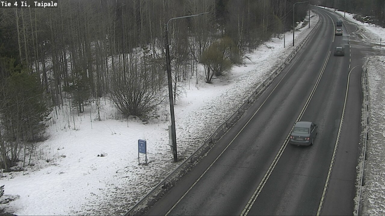 Weather Camera Image Road 4 Ii, Taipale, Ii, Pohjois-Pohjanmaa