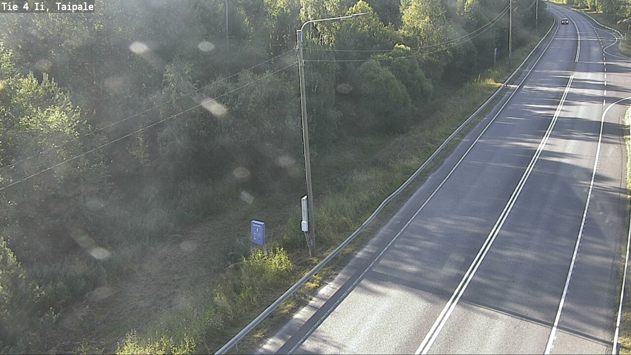 Weather Camera Image Road 4 Ii, Taipale, Ii, Pohjois-Pohjanmaa
