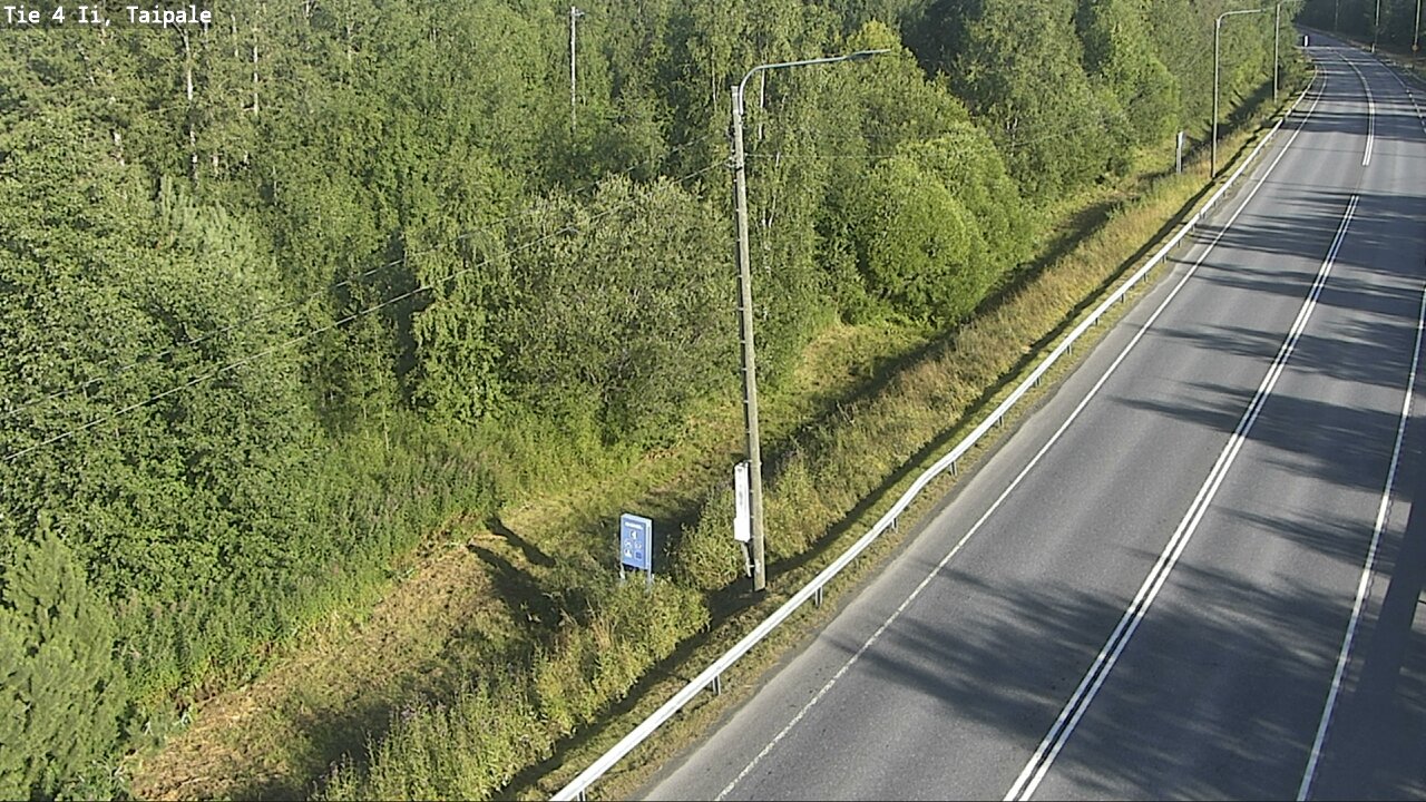 Weather Camera Image Road 4 Ii, Taipale, Ii, Pohjois-Pohjanmaa