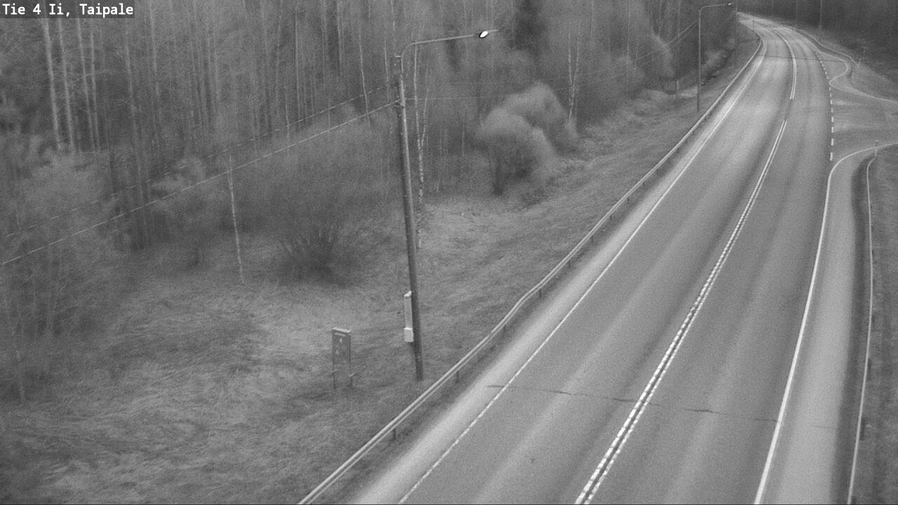 Weather Camera Image Road 4 Ii, Taipale, Ii, Pohjois-Pohjanmaa