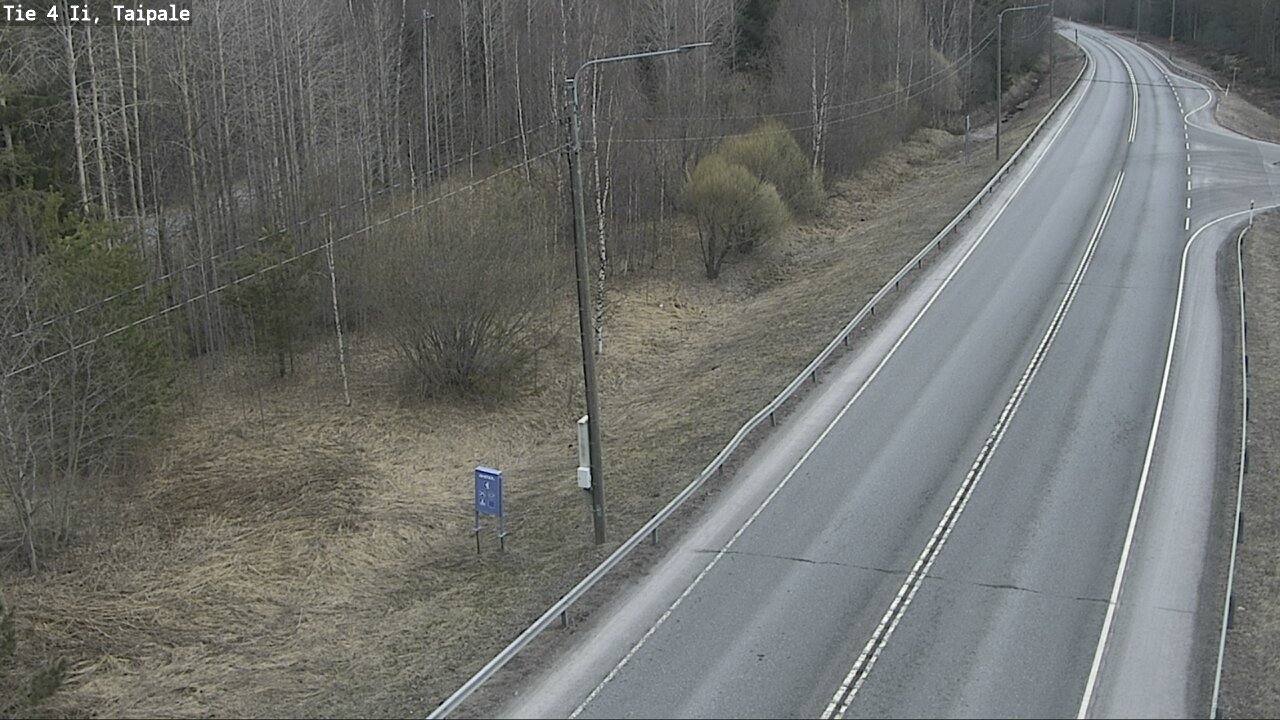 Weather Camera Image Väg 4 Ijo, Taipale, Ii, Pohjois-Pohjanmaa