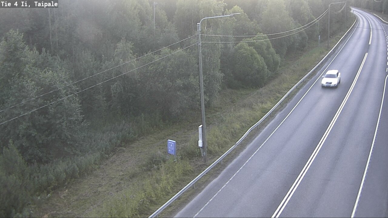 Weather Camera Image Road 4 Ii, Taipale, Ii, Pohjois-Pohjanmaa