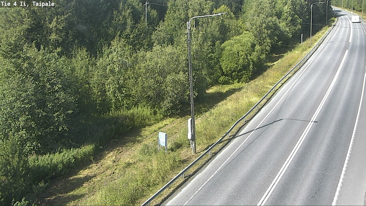 Weather Camera Image Road 4 Ii, Taipale, Ii, Pohjois-Pohjanmaa