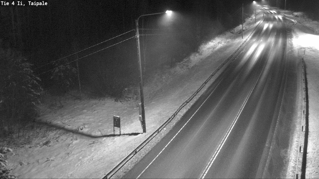 Weather Camera Image Väg 4 Ijo, Taipale, Ii, Pohjois-Pohjanmaa